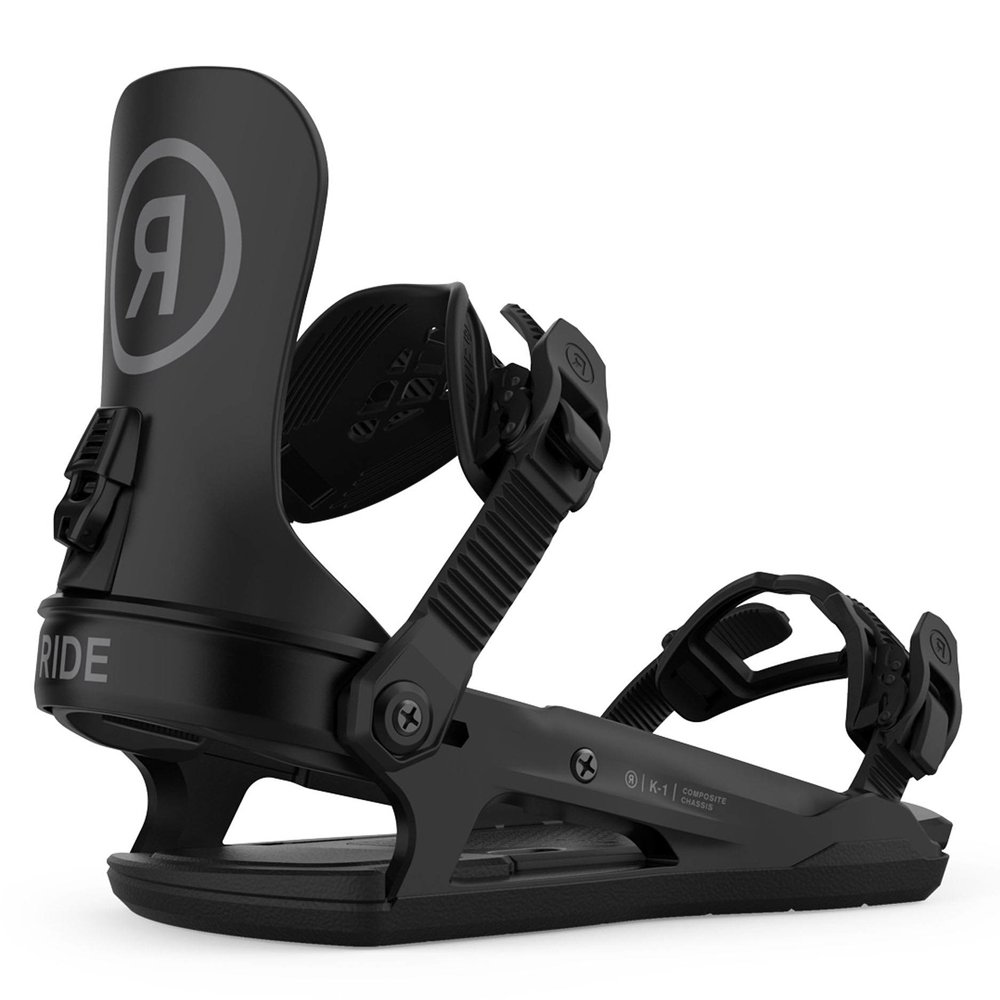 Крепления сноубордические детские Ride K1 2021 12E1015 M черные купить,NaN