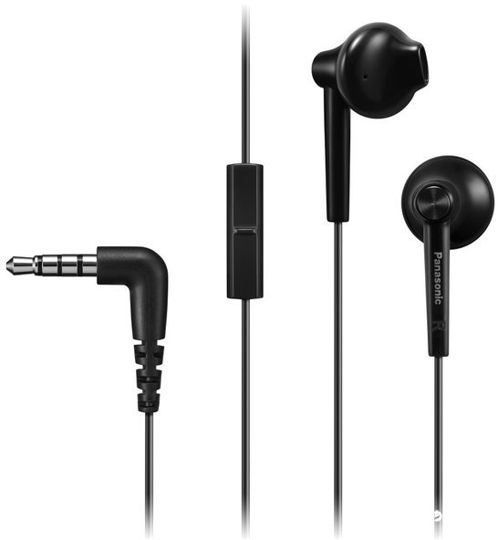 Наушники Panasonic RP-TCM55GC-K черные купить,NaN