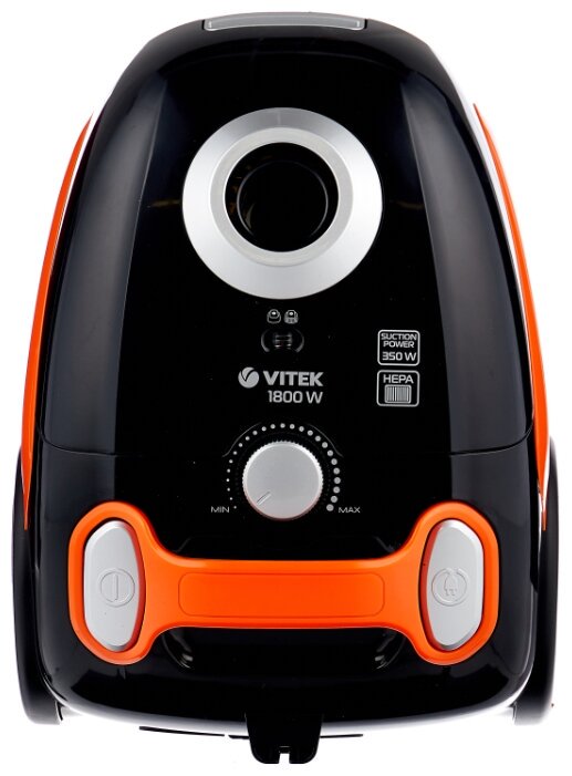 Пылесос Vitek VT-8112 черно-оранжевый