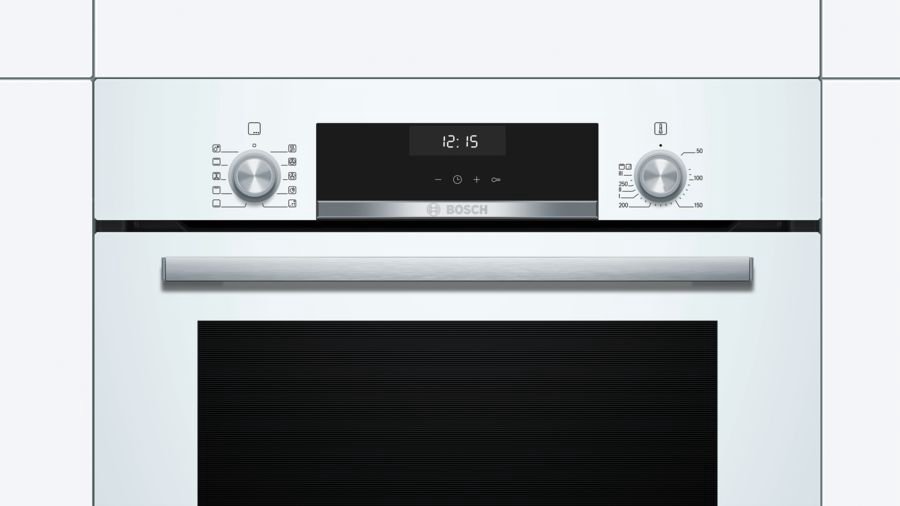 Встраиваемый электрический духовой шкаф Bosch HBJ558YW0Q белый купить,0