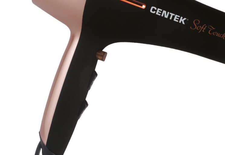 Фен Centek CT 2242 черно-золотистый - ForteMarket Фен Centek CT 2242 черно-золотистый купить,0