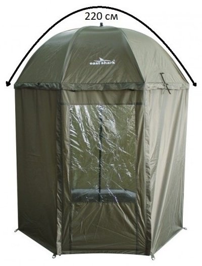 Зонт East Shark 8528525 хаки купить,NaN