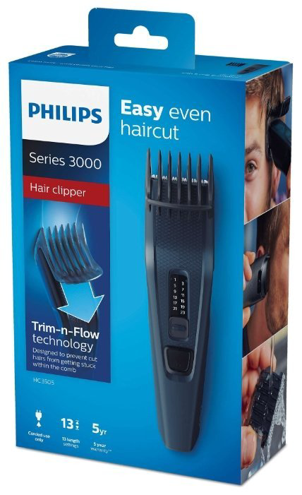 Машинка для стрижки Philips HC3505/15 зеленая купить,23309