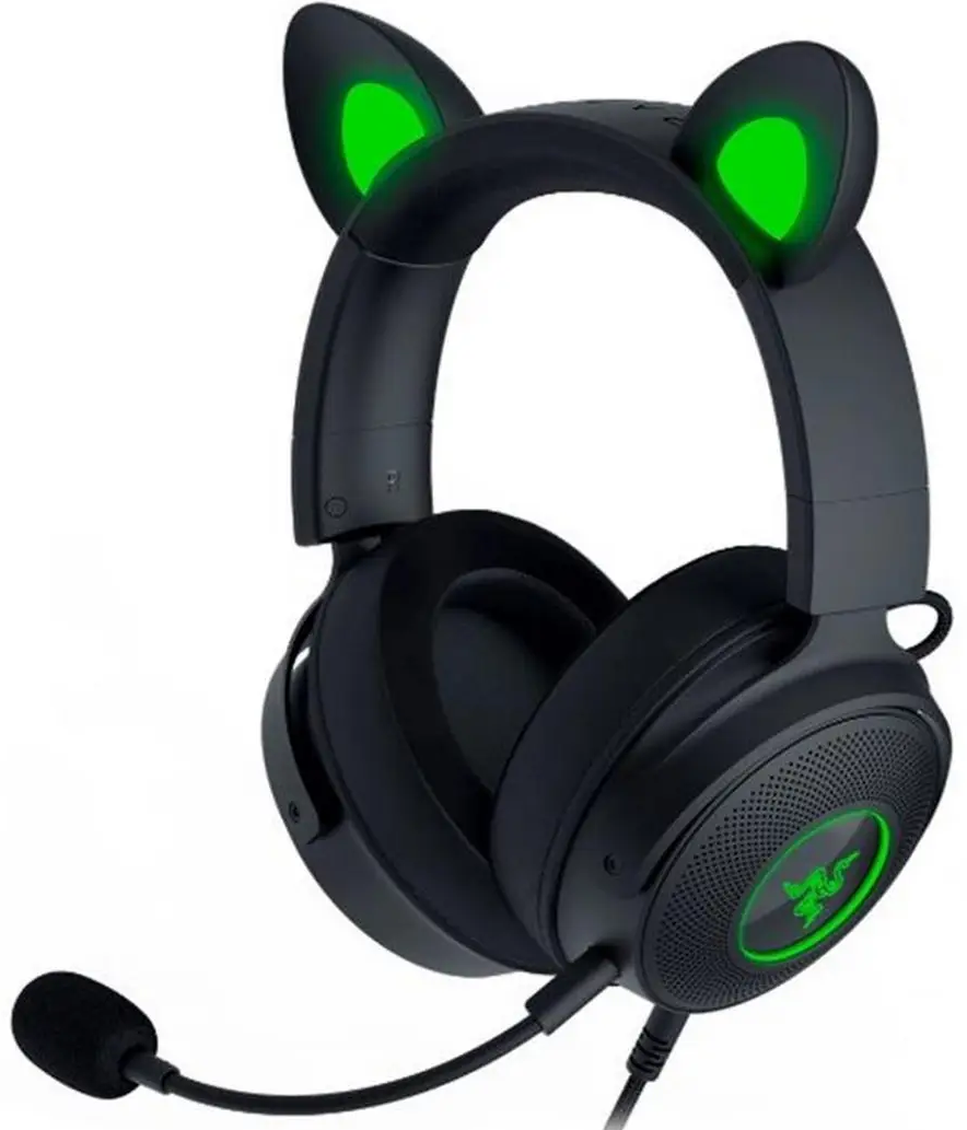 Наушники Razer Kraken Kitty Ed. V2 Pro RZ04-04510100-R3M1 Black - ForteMarket Наушники Razer Kraken Kitty Ed. V2 Pro RZ04-04510100-R3M1 Black купить,93064