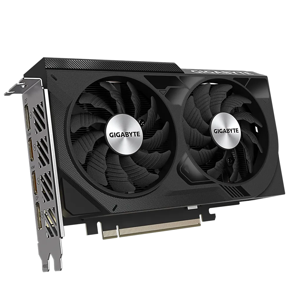 Видеокарта Gigabyte GeForce RTX 4060 Windforce OC 8G GV-N4060WF2OC-8GD 8Gb - ForteMarket Видеокарта Gigabyte GeForce RTX 4060 Windforce OC 8G GV-N4060WF2OC-8GD 8Gb купить,0