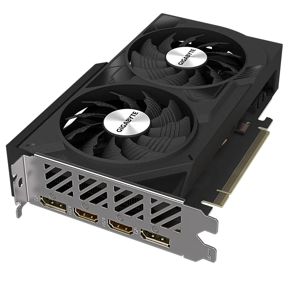 Видеокарта Gigabyte GeForce RTX 4060 Windforce OC 8G GV-N4060WF2OC-8GD 8Gb - ForteMarket Видеокарта Gigabyte GeForce RTX 4060 Windforce OC 8G GV-N4060WF2OC-8GD 8Gb купить,0