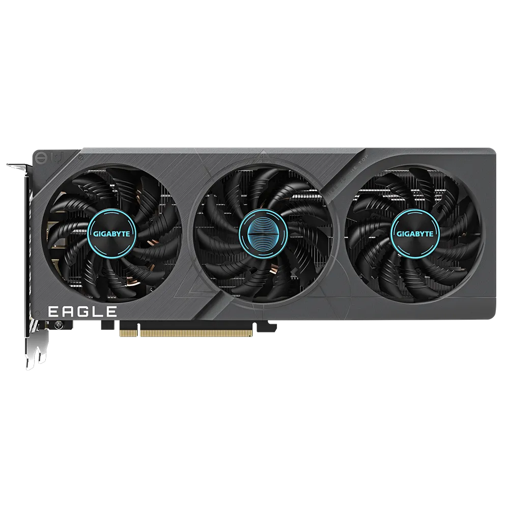 Видеокарта Gigabyte GeForce RTX 4060 Ti Eagle OC GV-N406TEAGLE OC-8GD 8Gb Grey