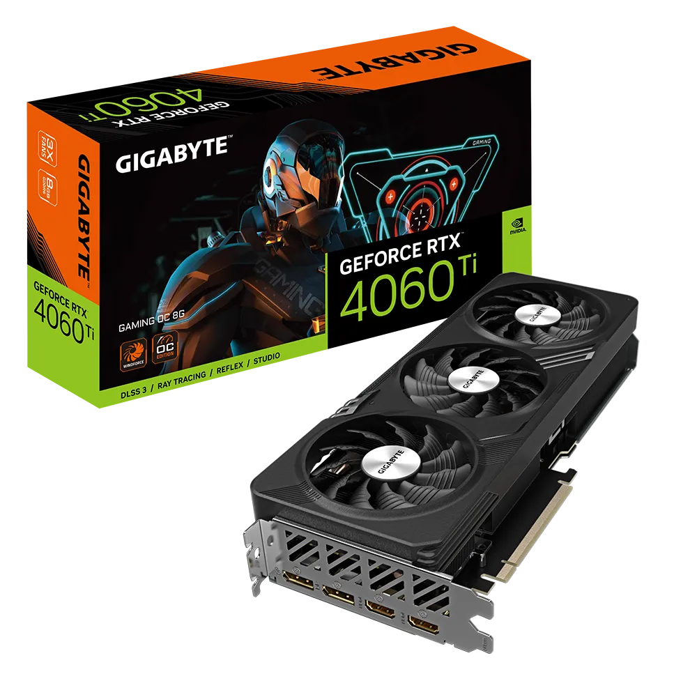 Видеокарта Gigabyte GeForce RTX 4060 Ti GAMING OC 8G GV-N406TGAMING OC-8GD - ForteMarket Видеокарта Gigabyte GeForce RTX 4060 Ti GAMING OC 8G GV-N406TGAMING OC-8GD купить,0