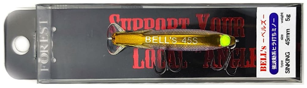 Воблер FOREST Forest BELL’s 45S 1 шт 45 мм Smelt купить,NaN