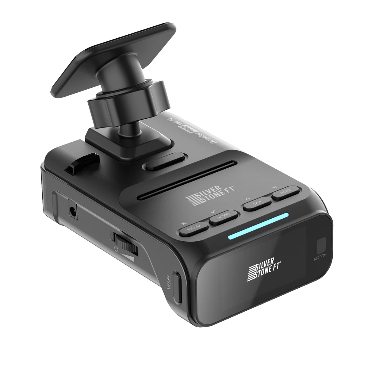 Радар-детектор SilverStone F1 Doppler Pro Wi-Fi черный