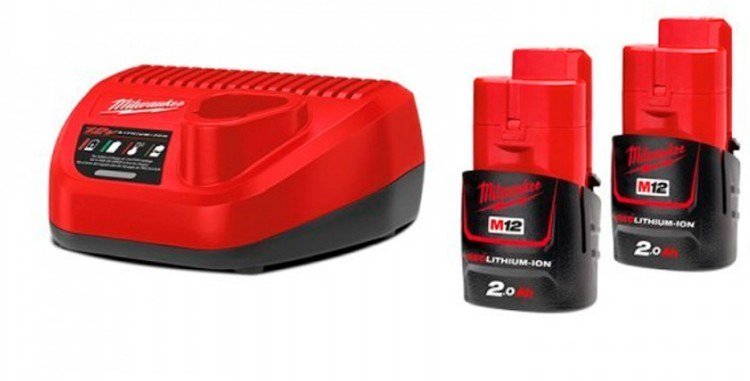 Зарядное устройство Milwaukee M12 NRG-202 4933459209
