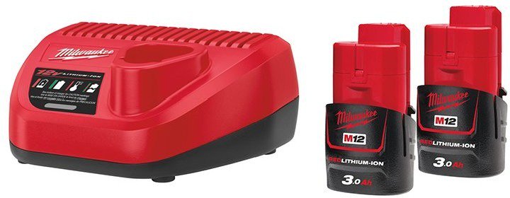 Зарядное устройство Milwaukee M12 NRG-302 4933451902