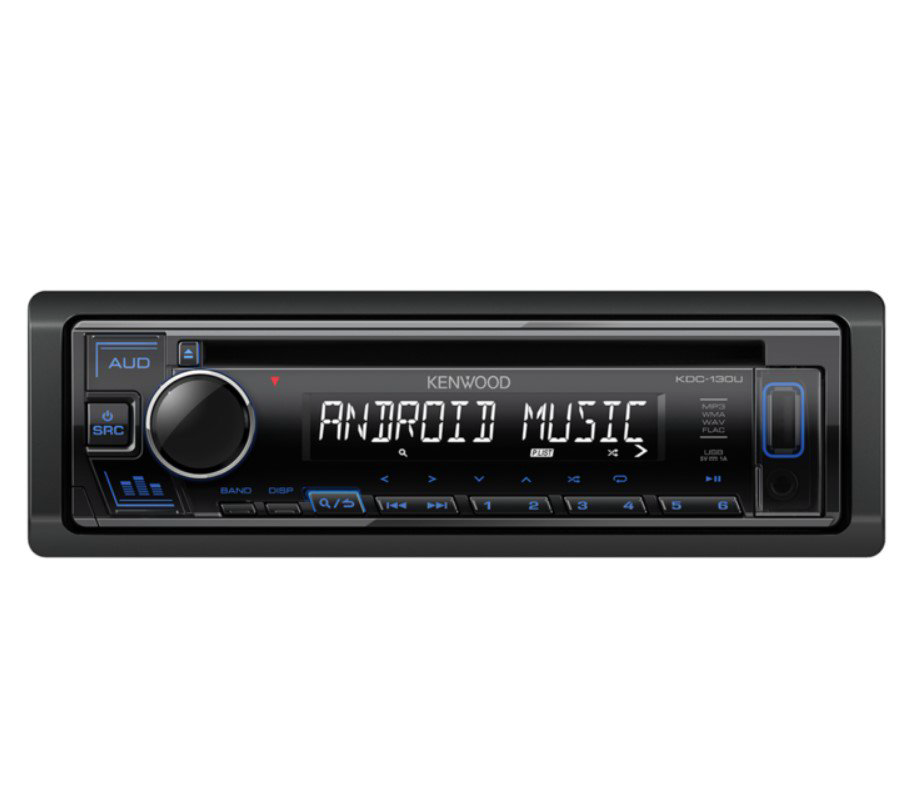 Автомагнитола Kenwood KDC-130UB черная купить,NaN