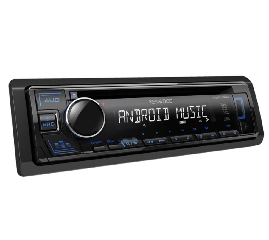 Автомагнитола Kenwood KDC-130UB черная купить,NaN