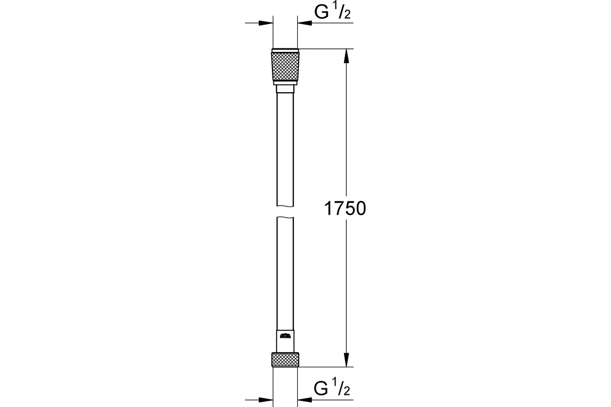 Душевой шланг Grohe Silverflex 28388000 175см хром купить,36108