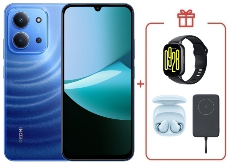 Смартфон Xiaomi Redmi 15C 4G 8/256GB Moonlight Blue + подарок купить,NaN