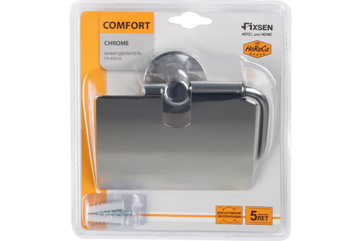 Бумагодержатель Fixsen Comfort Chrome FX-85010 хром