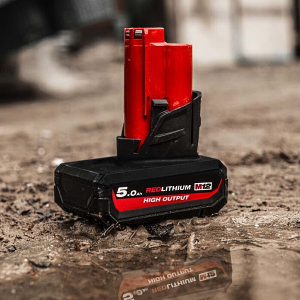Аккумулятор Milwaukee 4932480165 M12 HB5 12В 5.0 А/ч Li-ion купить,NaN