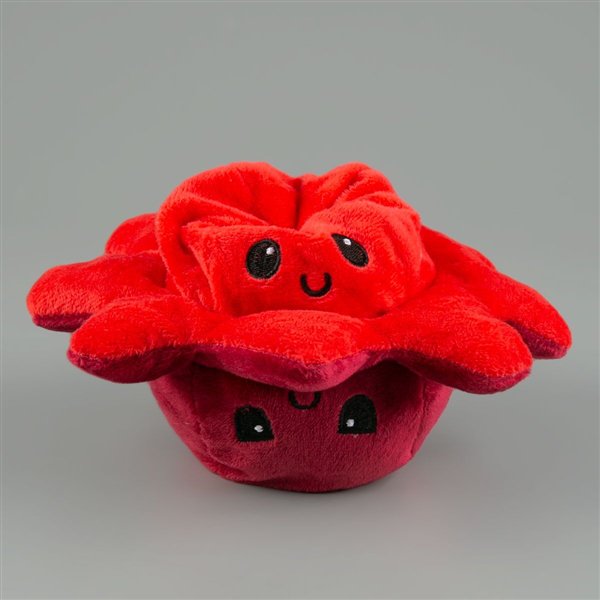 Мягкая игрушка Octopus Осьминог-перевертыш  10см  бордовый-красный купить,NaN