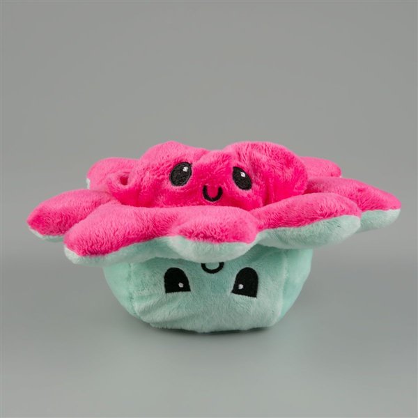 Мягкая игрушка Octopus Осьминог-перевертыш  10см  розовый-голубой купить,NaN
