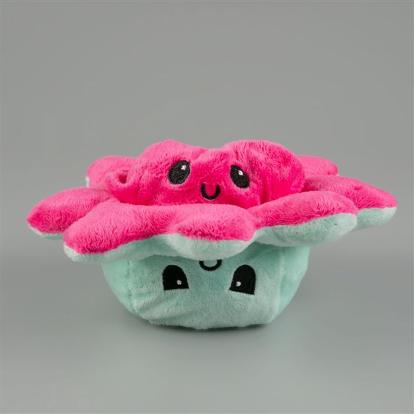 Мягкая игрушка Octopus Осьминог-перевертыш  10см  розовый-голубой купить,NaN