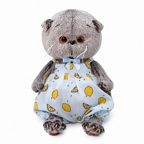 Мягкая игрушка Basik Baby Басик  в песочнике с лимонами 20см купить,NaN
