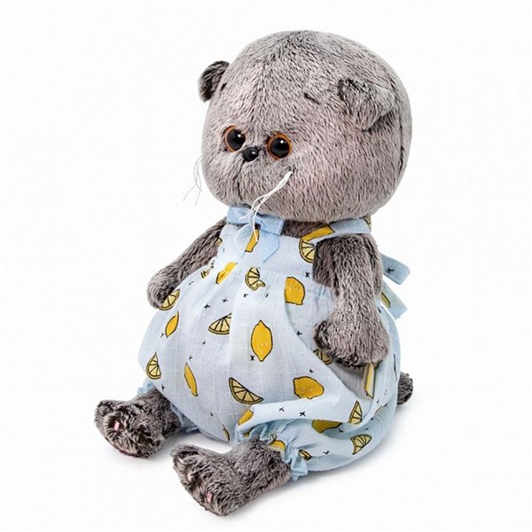 Мягкая игрушка Basik Baby Басик  в песочнике с лимонами 20см купить,NaN