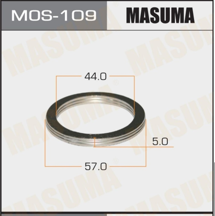 Кольцо глушителя Masuma MOS-109 44х57х5мм купить,NaN