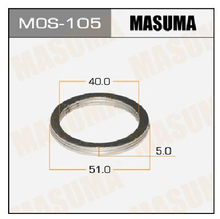 Кольцо глушителя Masuma MOS-105 40х51х5мм купить,NaN