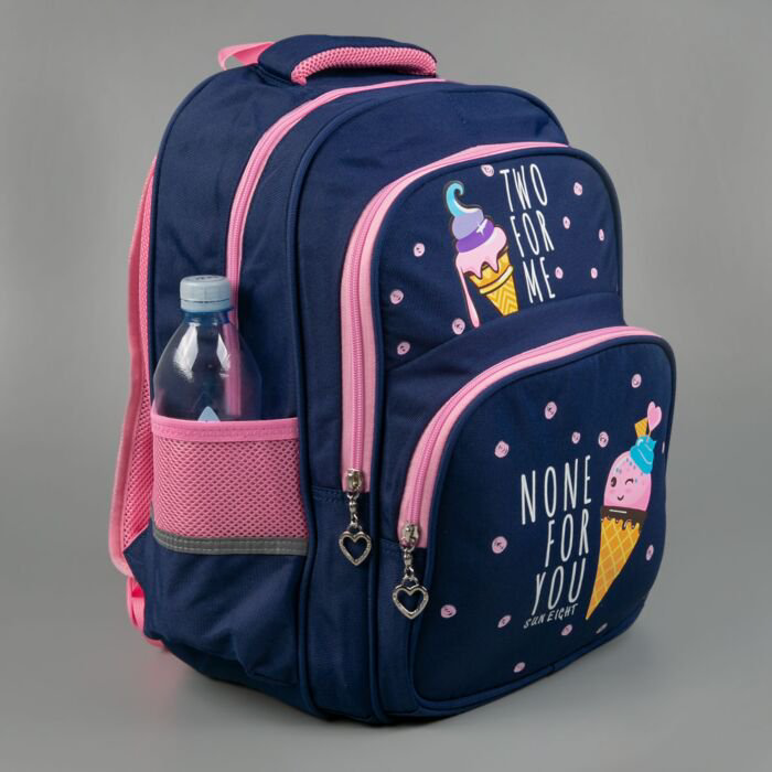 Рюкзак Sun Eight Мороженное  2843navy/pink синий купить,NaN