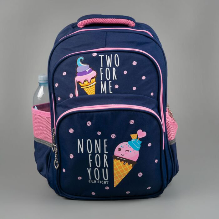 Рюкзак Sun Eight Мороженное  2843navy/pink синий купить,NaN