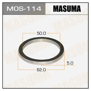 Кольцо глушителя Masuma MOS-114 50х62х5мм купить,NaN