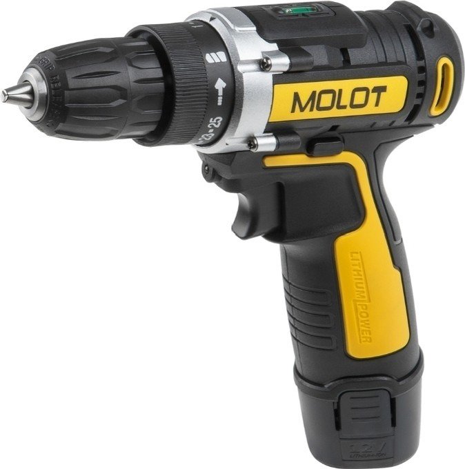 Дрель-шуруповерт Molot MBD 1213-1 Li купить,NaN