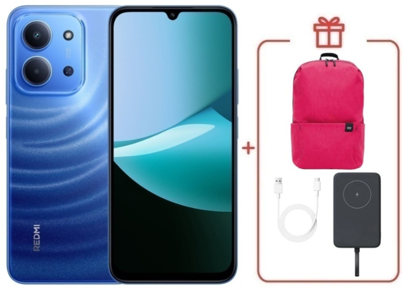 Смартфон Xiaomi Redmi 15C 4G 8/256GB Moonlight Blue + подарок купить,NaN