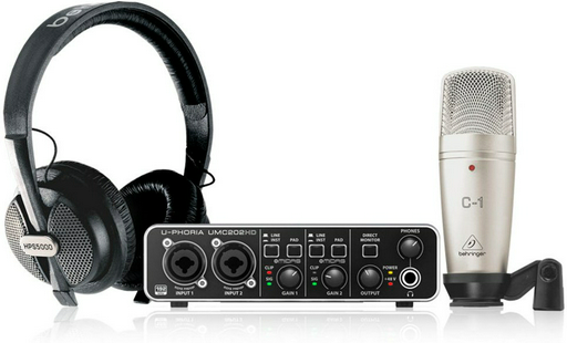 Комплект для звукозаписи Behringer U-Phoria Studio Pro