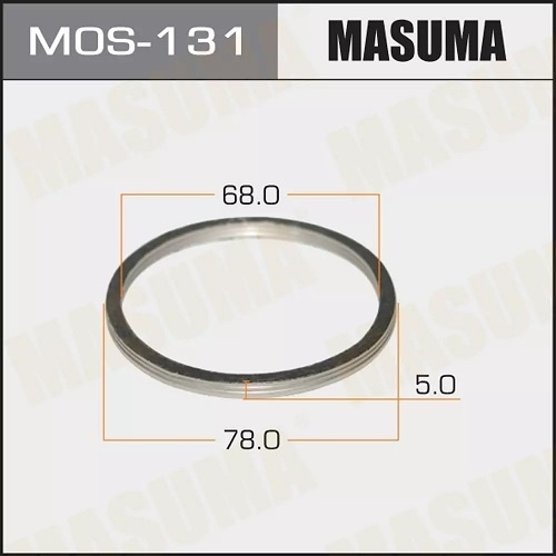 Кольцо глушителя Masuma MOS-131 68х78х5мм купить,NaN