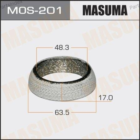 Кольцо глушителя Masuma MOS-201 48.3х63.5х17мм  купить,NaN