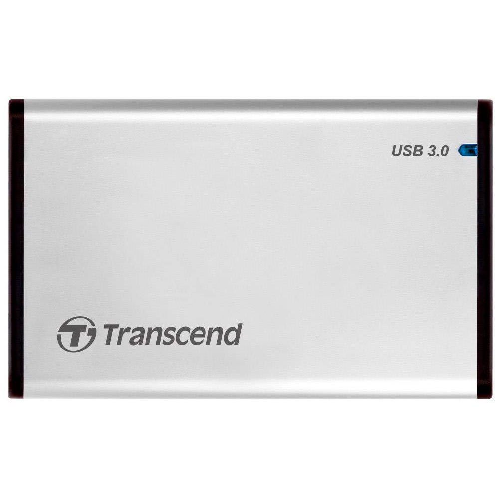Внешний бокс для установки SSD/HDD Transcend TS0GSJ25S3 серебристый купить,9743