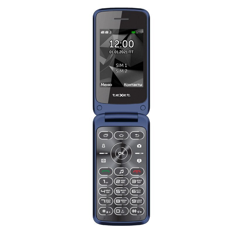 Мобильный телефон TeXet TM-408 Blue