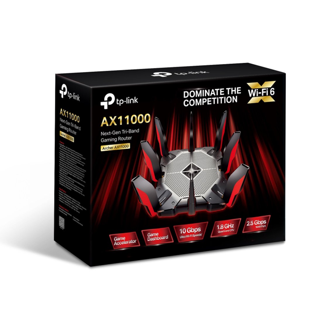 Маршрутизатор TP-Link Archer AX11000 черный