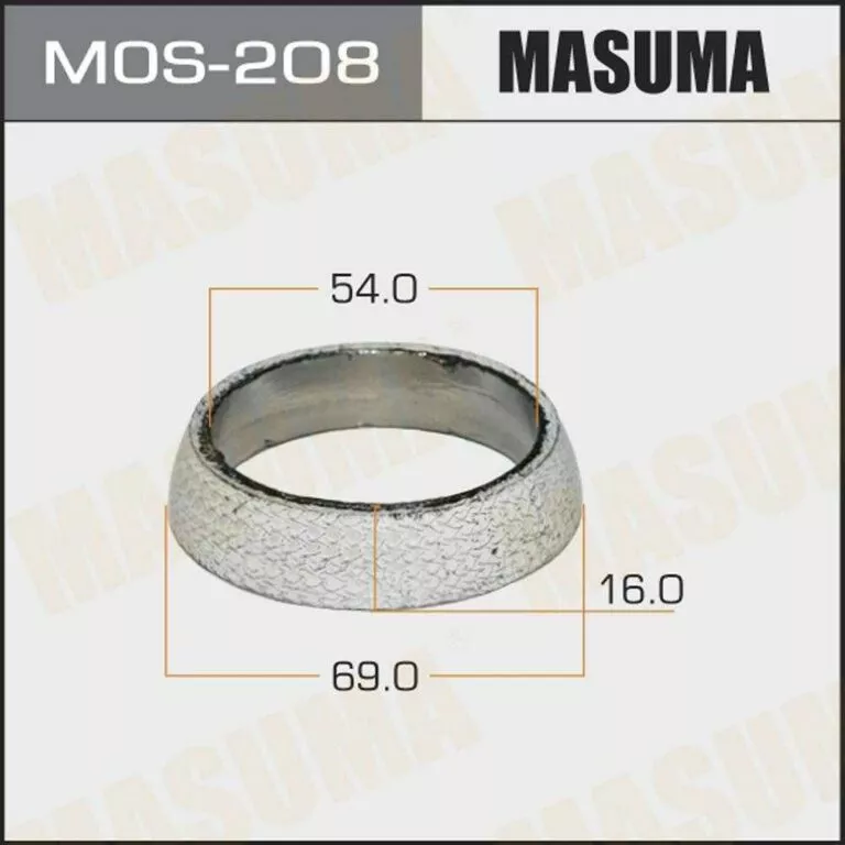 Кольцо глушителя Masuma MOS-208 54x69x16мм купить,NaN