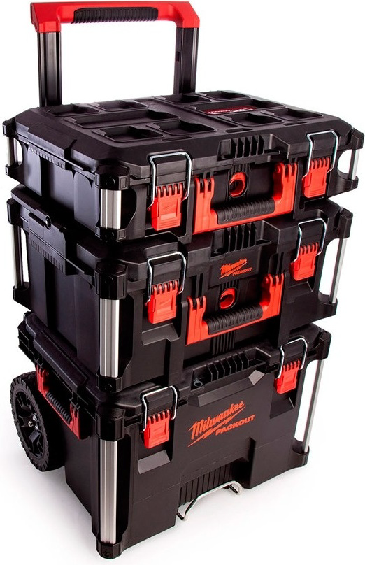 Набор кейсов для инструментов Milwaukee Packout 4932464244 56х47х100см купить,NaN