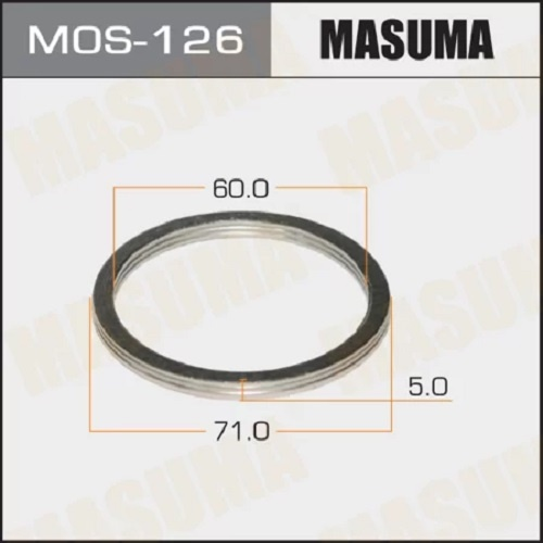 Кольцо глушителя Masuma MOS-126 60х71х5мм купить,NaN