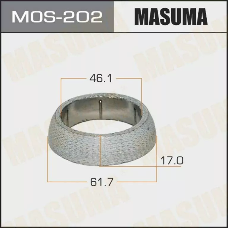 Кольцо глушителя Masuma MOS-202 46.1х61.7х17мм купить,NaN