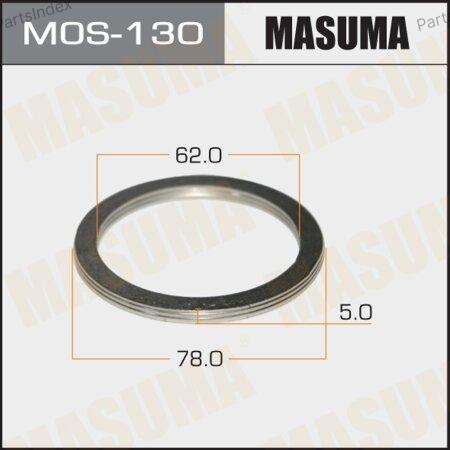 Кольцо глушителя Masuma MOS-130 90917-06054 62х78х5мм 