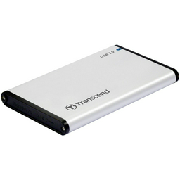 Внешний бокс для установки SSD/HDD Transcend TS0GSJ25S3 серебристый