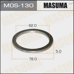 Кольцо глушителя Masuma MOS-130 90917-06054 62х78х5мм 