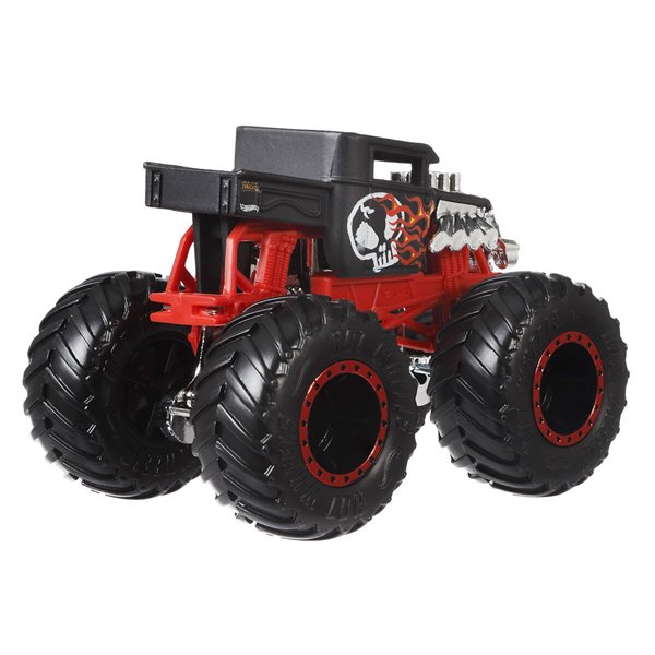 Машинка Hot Wheels Monster Trucks 1:64 Bone Shaker черная купить,NaN