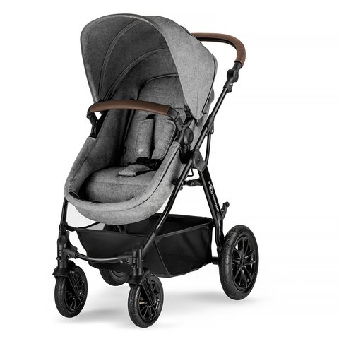 Коляска 3в1 Kinderkraft MOOV Grey Melange купить,NaN