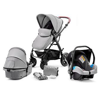 Коляска 3в1 Kinderkraft MOOV Nowy Fotelik Gray купить,NaN